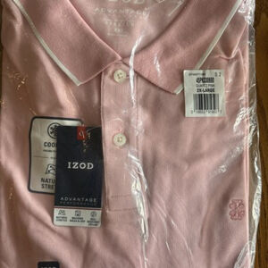 IZOD Men’s XXL Pink Polo Shirt